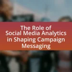 The Role of Social Media Analytics in Shaping Campaign Messaging